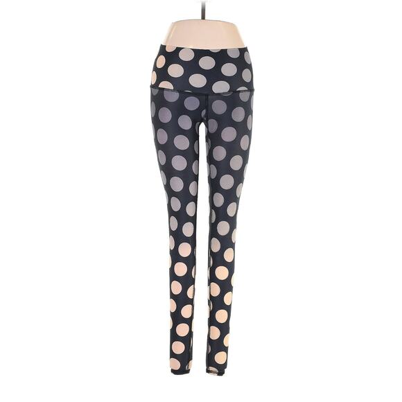 teeki Pants - Teeki Polka Dot Leggings Sze Small Pilates Yoga Boho Chic Retro Anti Microbial